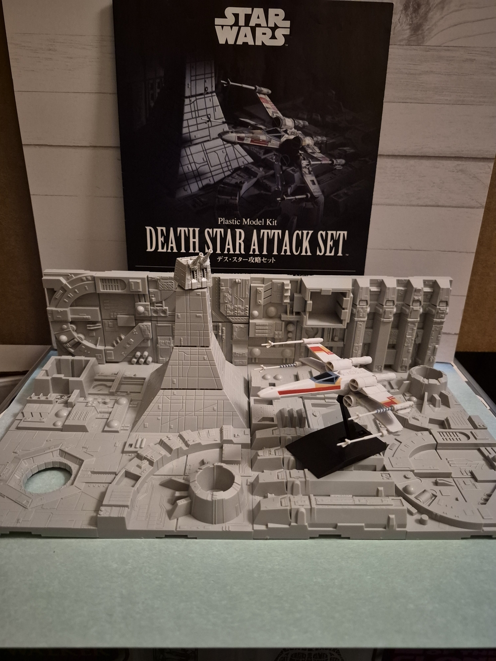 Star Wars Death Star Attack Set Playset with White and Red X-Wing Toy